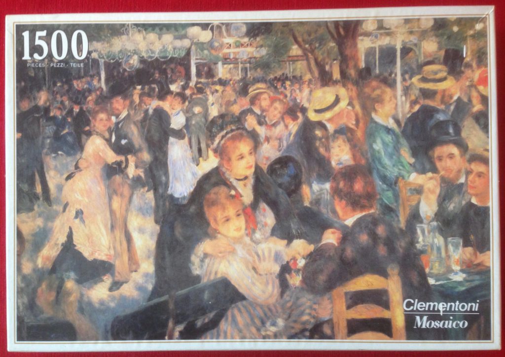 2000 MB Le Moulin De La Galette Pierre Auguste Renoir Rare Puzzles