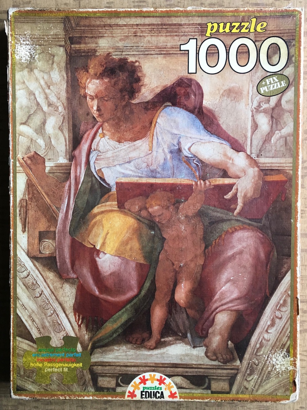 Image of the Puzzle 1000, Educa, The Prophet Daniel, Picture of the Box