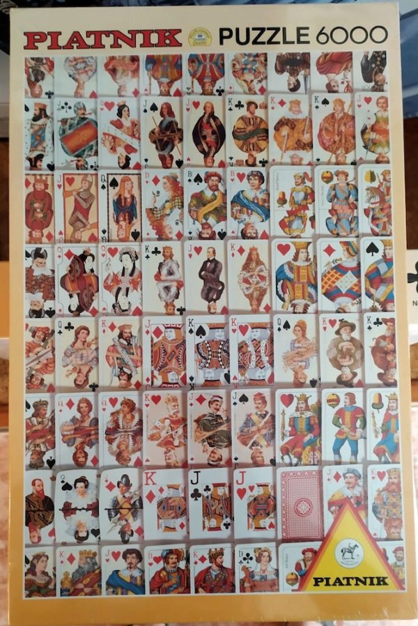 6000 Piatnik Playing Cards Rare Puzzles