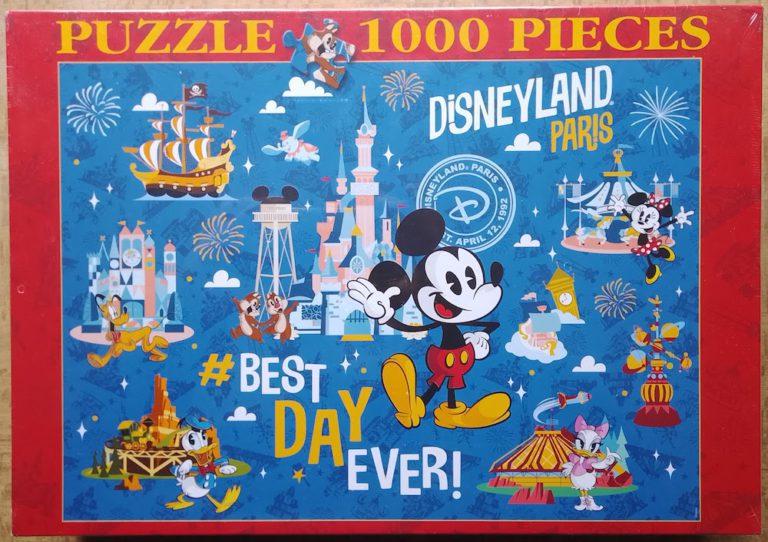 Clementoni Disneyland Paris Rare Puzzles