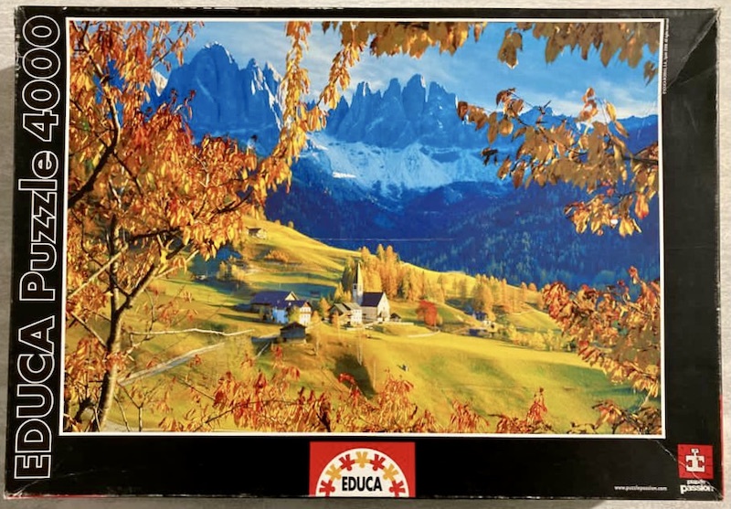 4000, Educa, Autumn in Villnoss, The Dolomites, Italy - Rare Puzzles
