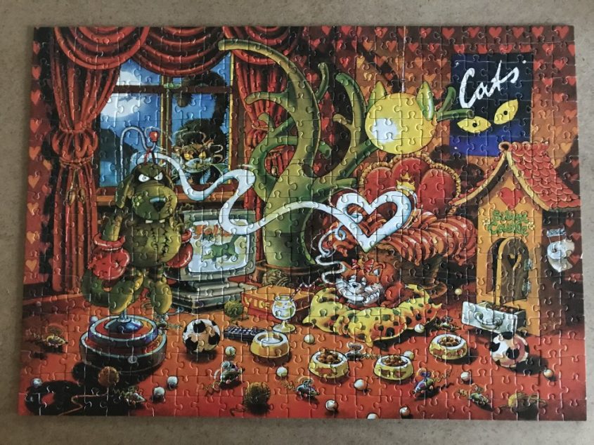 heye puzzle cat