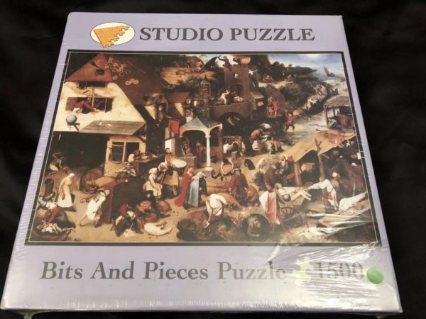 1500, Bits & Pieces, Netherlandish Proverbs, Bruegel - Rare Puzzles