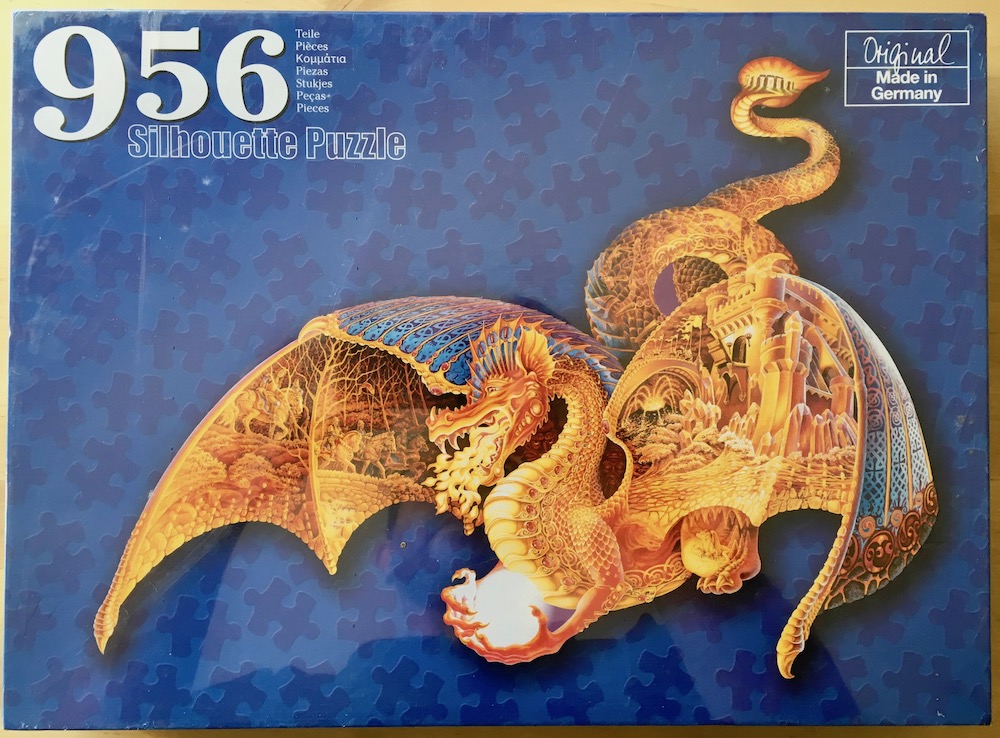 Geduld Gastvrijheid binding 956, Lidl, Fire Dragon, Sally J. Smith (Silhouette) - Rare Puzzles