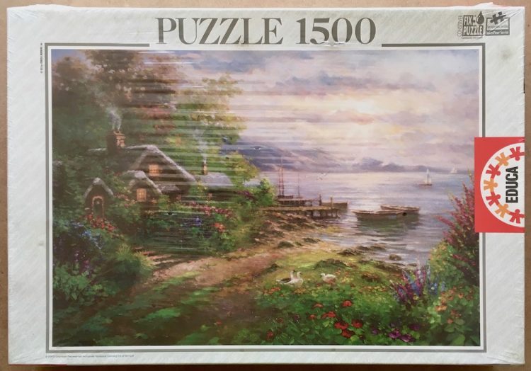 1500, Educa, Lakeside Cottage, Ghambaro - Rare Puzzles