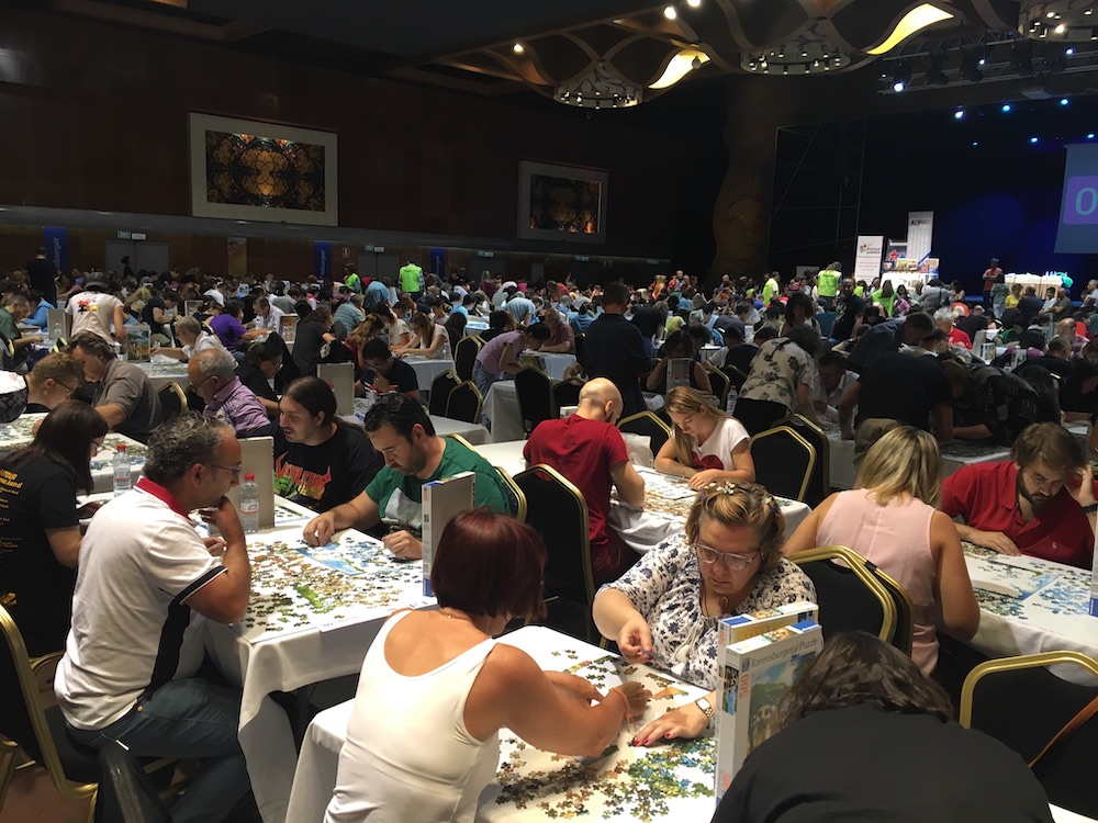 Image of the Puzzle Competition in Spain, June 15, 2019