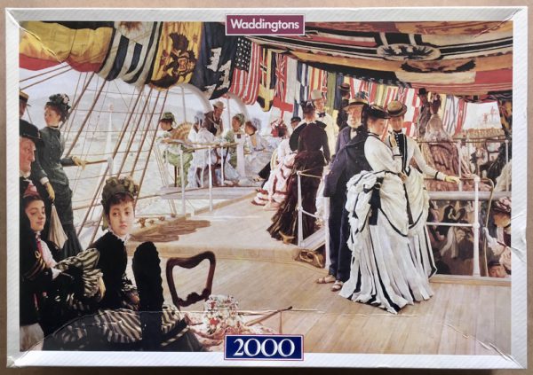 2000 Waddingtons The Ball on Shipboard James Tissot Rare Puzzles