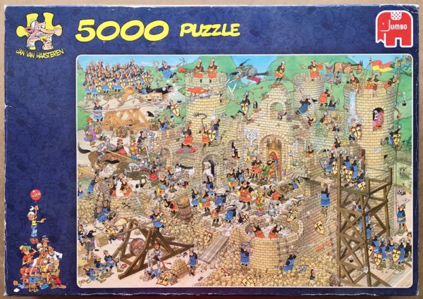5000, Jumbo, Castle Conflict, Jan van Haasteren - Rare