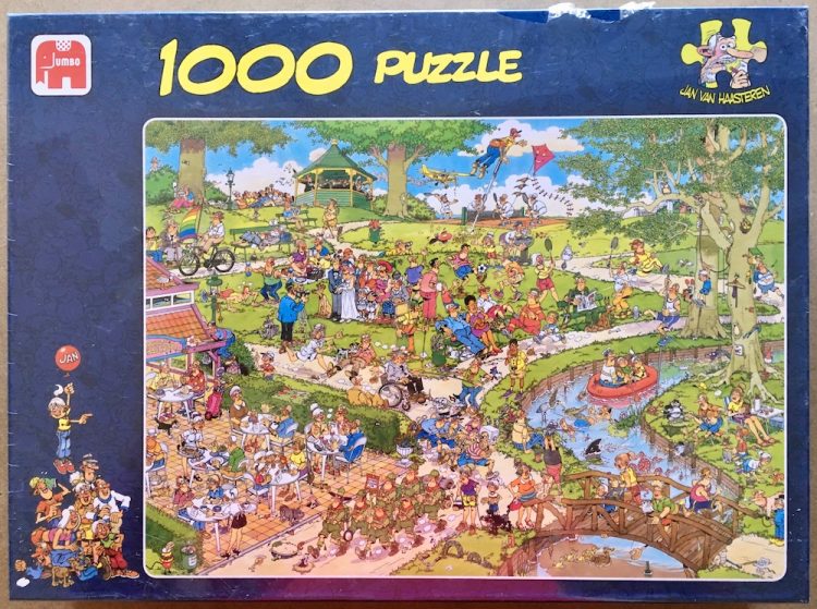 1000, Jumbo, The Park, Jan van Haasteren - Rare Puzzles