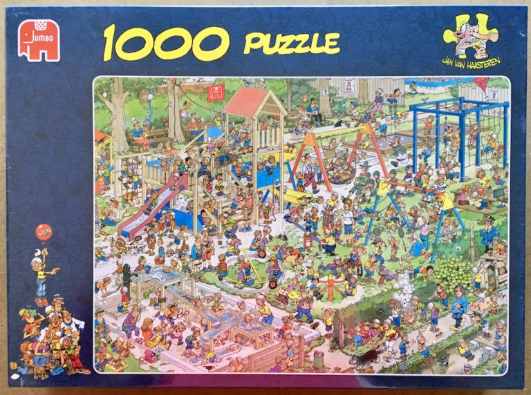 1000, Jumbo, The Playground, Jan van Haasteren - Rare Puzzles