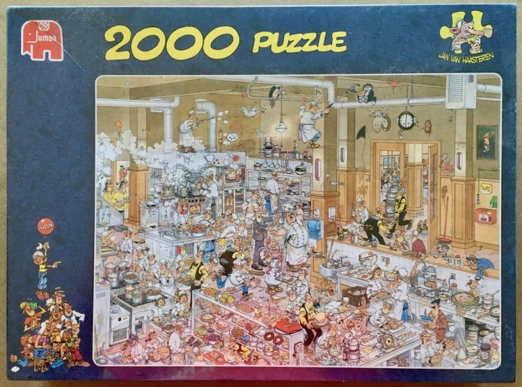 2000, Jumbo, The Kitchen, Jan van Haasteren - Rare Puzzles