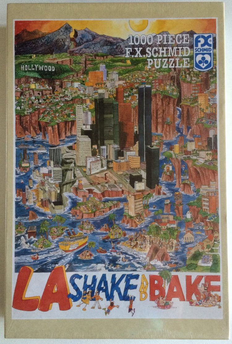 1000 F X Schmid La Shake And Bake John Holladay Rare Puzzles