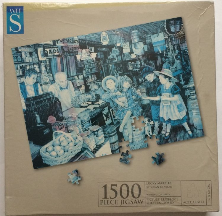 1500, WHSmith, Lucky Marbles, Susan Brabeau - Rare Puzzles