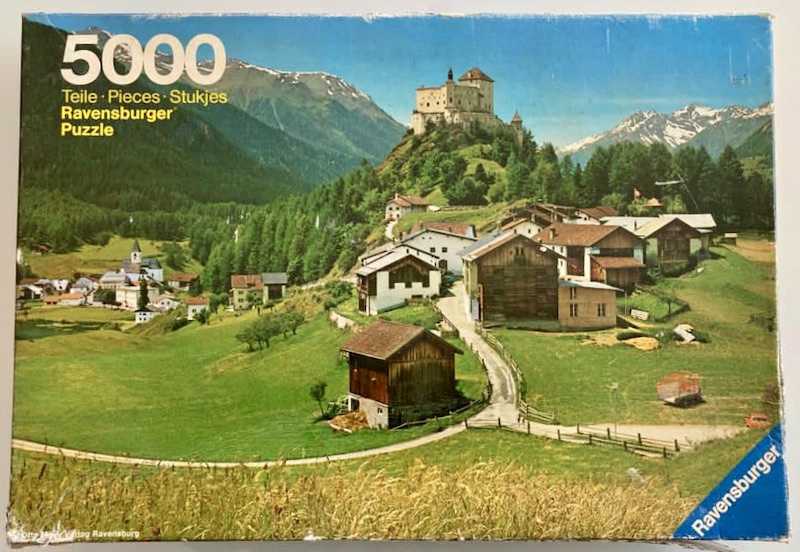 5000 PIÈCES PUZZLE puzzle Ravensburger Neuschwanstein château