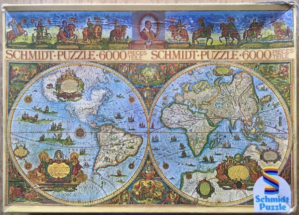 Ravensburger - Puzzle Mappamondo 1650, 2000 Pezzi, Idea regalo, per Lei o  Lui, Puzzle Adulti : : Giochi e giocattoli