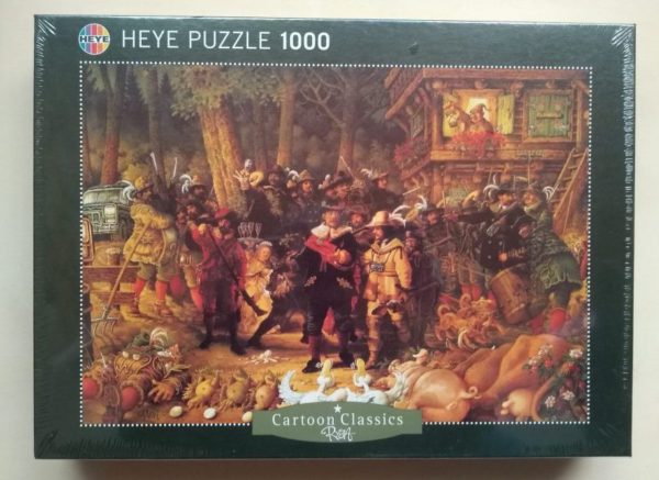 1500, Heye, Frei nach Spitzweg: Romantic Town - Rare Puzzles