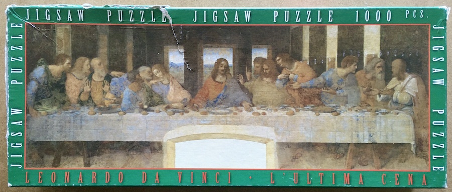 Masterpieces Puzzles The Last Supper Panorama Puzzle: 1000 Pcs Puzzle