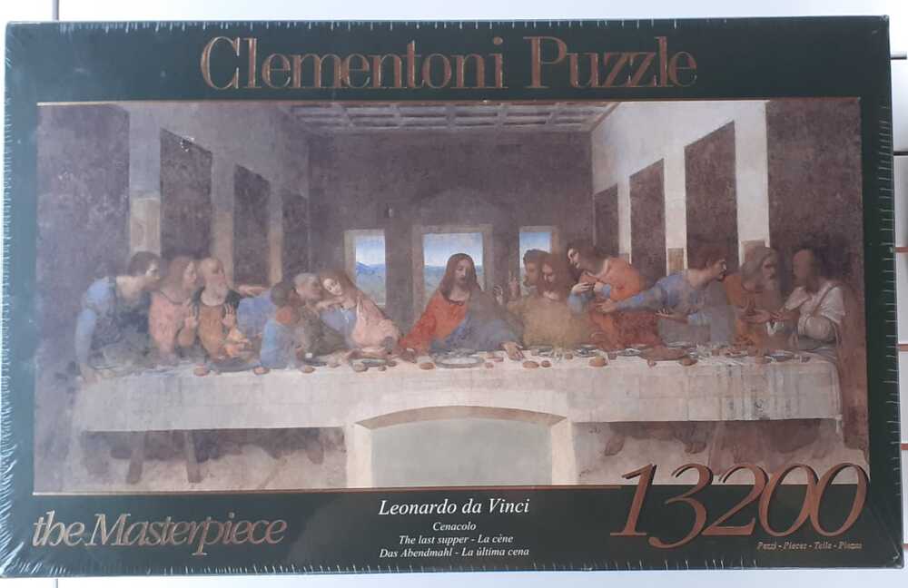 Clementoni Puzzle Museum Collection Leonardo Da Vinci: The Last Super 1000  pcs