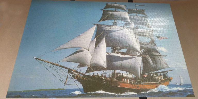 6000 Schmidt Sailing Ship Rare Puzzles