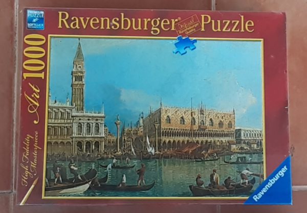 3000, Ravensburger, The Grand Canal, Venice - Rare Puzzles