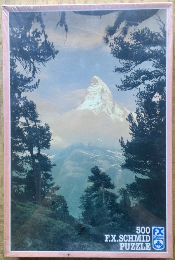 500, F.X. Schmid, Matterhorn in the Morning Light - Rare Puzzles