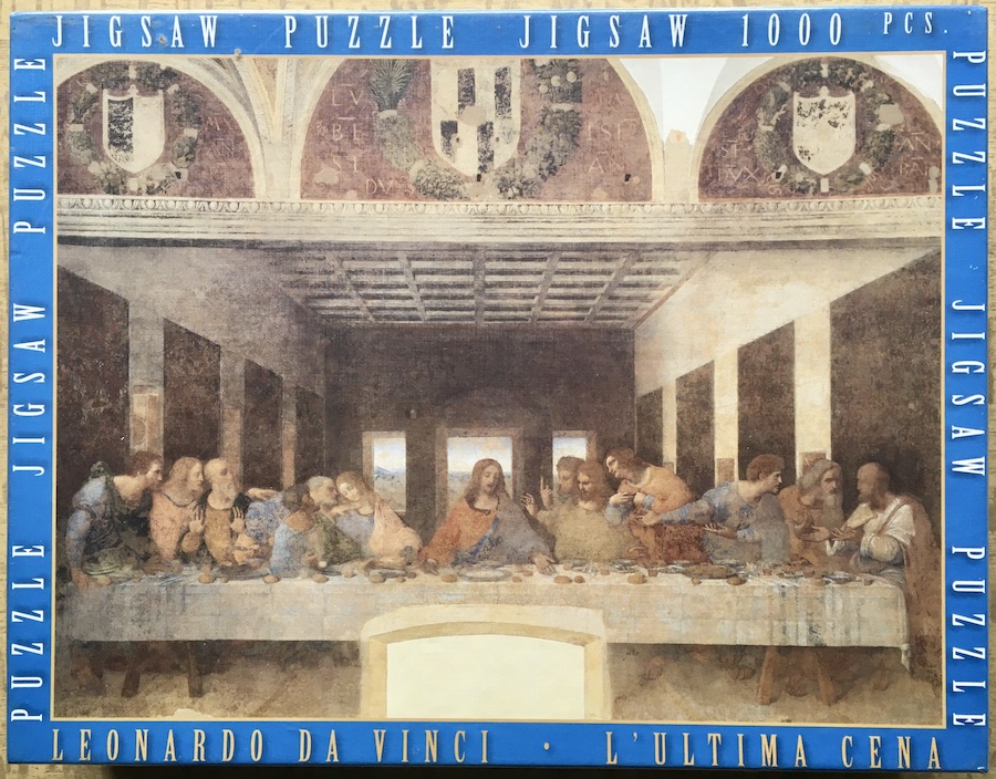 Detail from The Last Supper Jigsaw Puzzle by Leonardo da Vinci