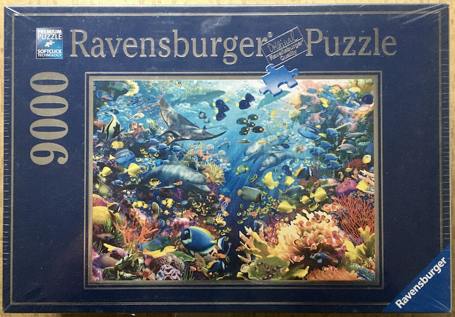 Ravensburger - Underwater Paradise - 9000 Piece Jigsaw Puzzle 