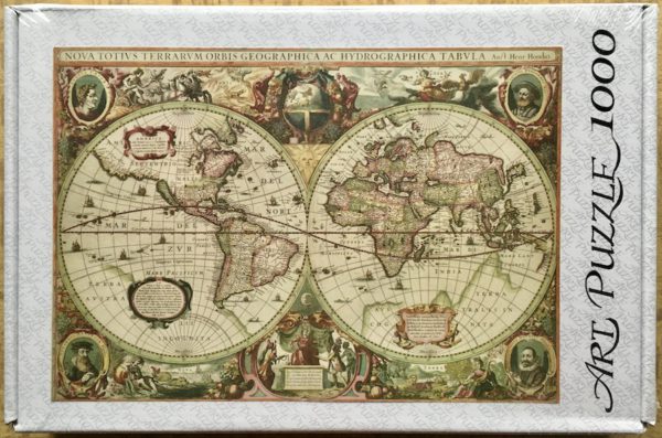 Image of the puzzle 1000, Rocchi, Nova Totius, Henricus Hondius, Factory Sealed, Picture of the box
