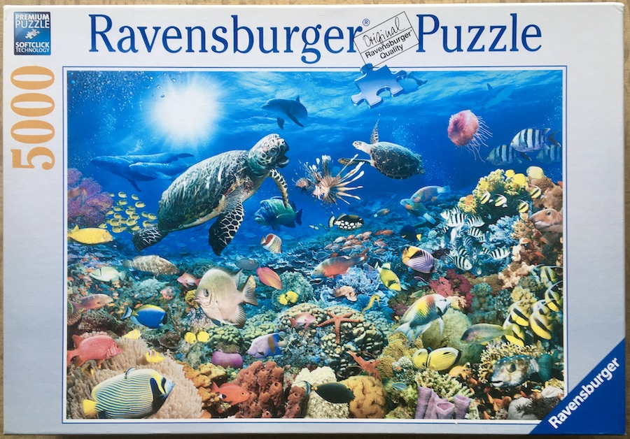 Ravensburger Underwater Tranquility 5000 Piece Puzzle – The Puzzle  Collections