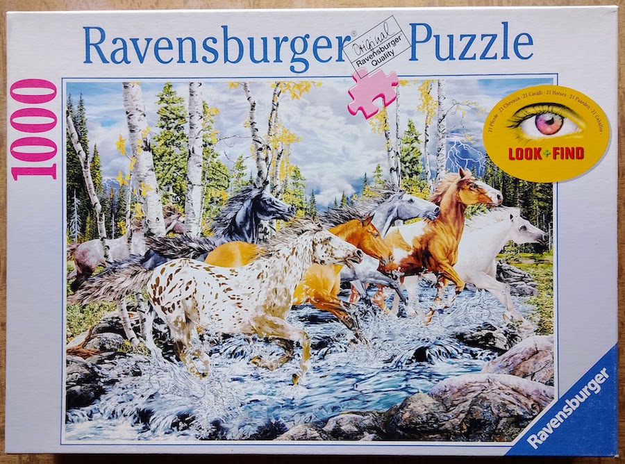 Puzzle cavalli ravensburger
