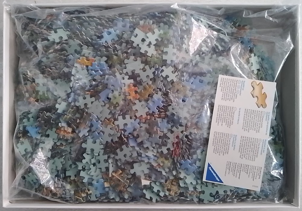 3000, Ravensburer, Mountain Lake - Rare Puzzles