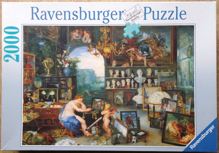 2000, Ravensburger, Allegory of Sight, Brueghel - Rare Puzzles