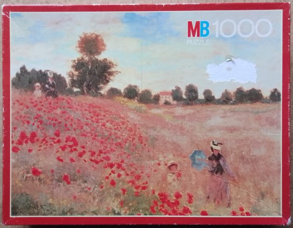 1000 MB Poppy Field Claude Monet Rare Puzzles   IMG 20221021 172132 600x466 