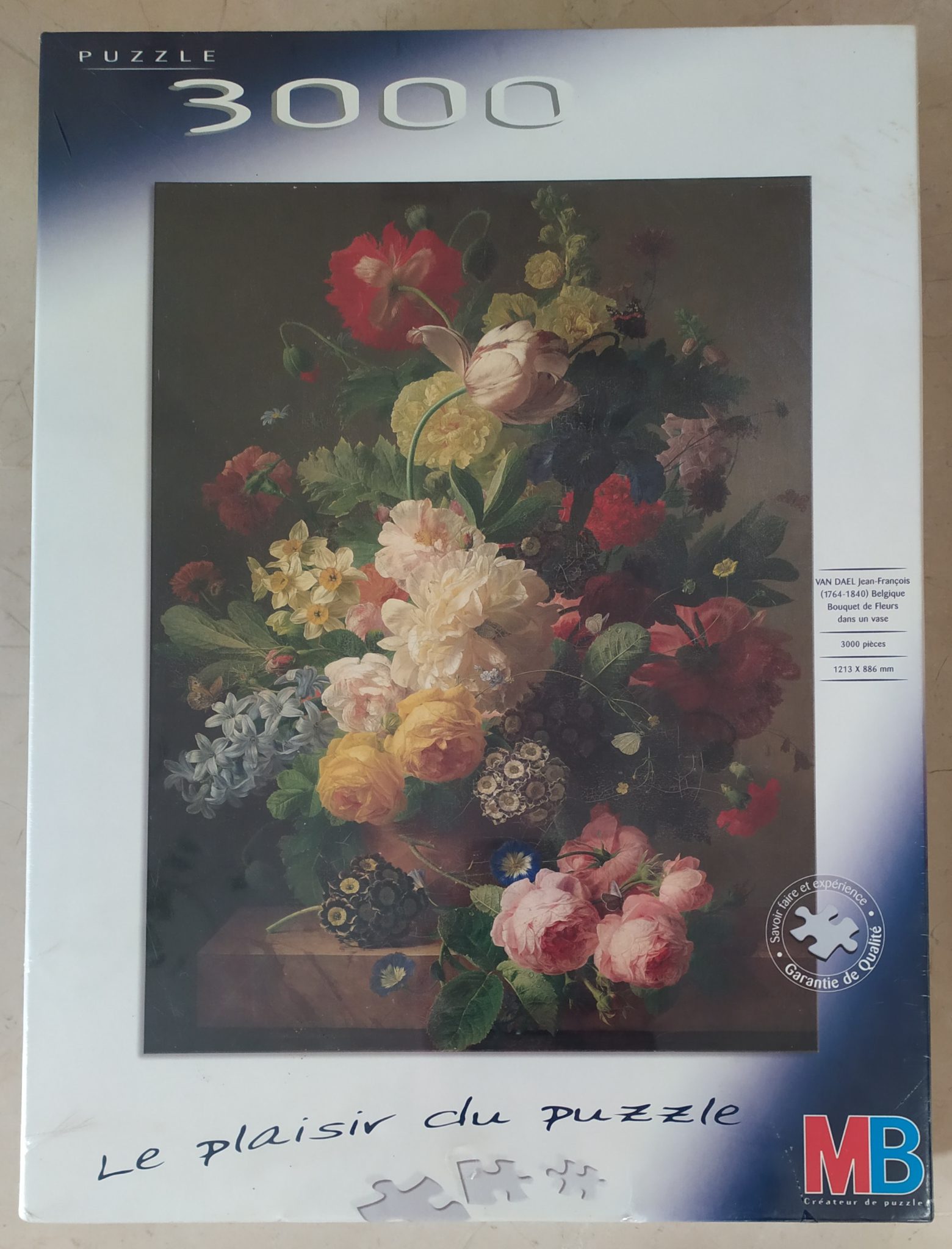 Mb Bouquet Of Flowers In A Vase Van Dael Rare Puzzles