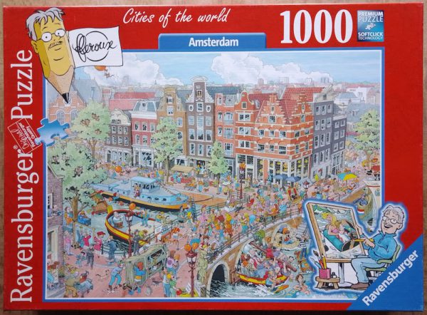 Educa - Puzzle 4000 pièces : Canal de Colmar, France - Animaux - Rue du  Commerce