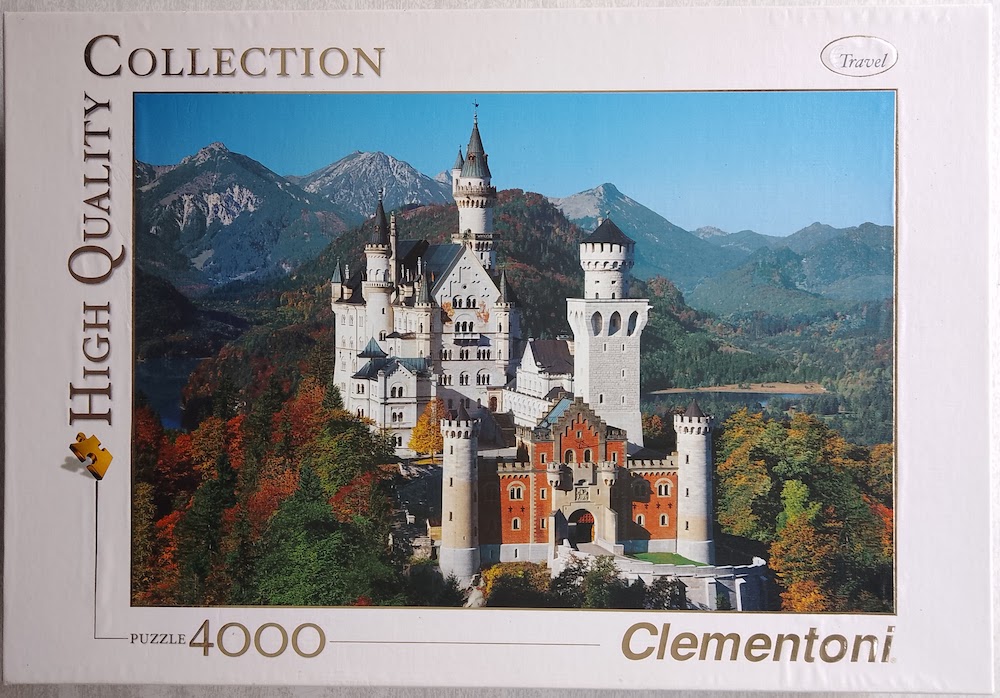 5000, Ravensburger, Neuschwanstein Castle - Rare Puzzles