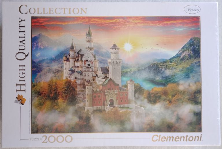 2000, Clementoni, Neuschwanstein - Rare Puzzles