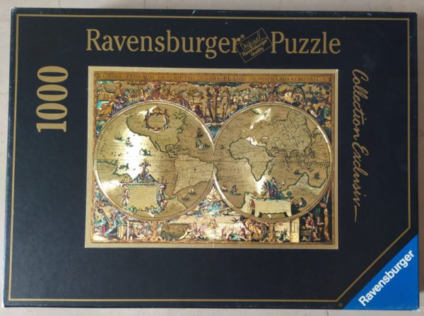 Ravensburger Puzzle Antico Mappamondo 5000 Piece - Historical Map Of The  World