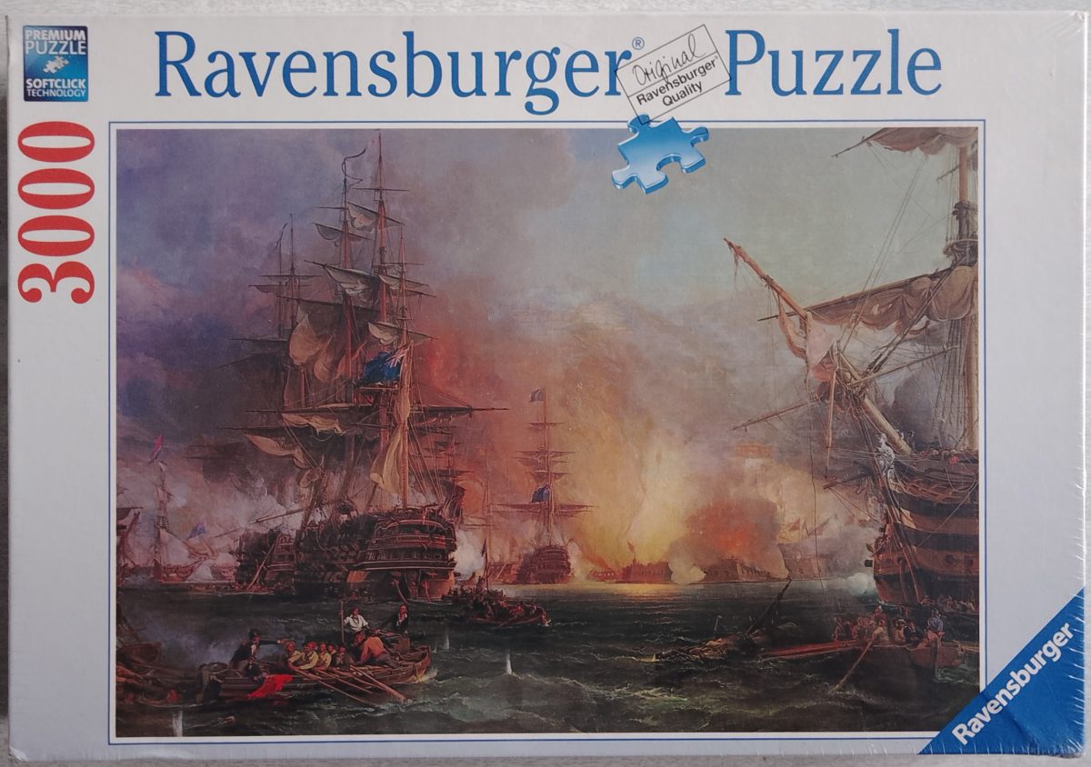 Ravensburger puzzle 9000 pieces Bombardment store of Algiers