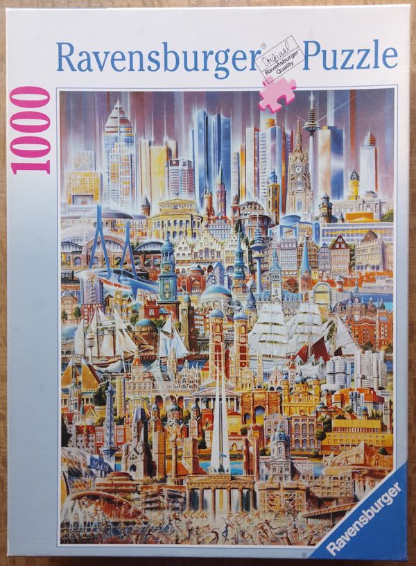 World Famous Buildings, 3000 Piece Jigsaw Puzzle Made by Ravensburger