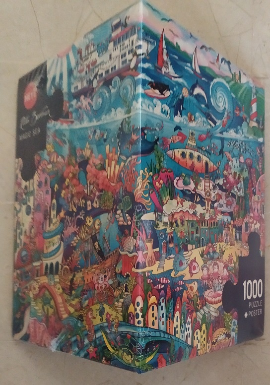 Complete HEYE jigsaw puzzle -2000 pieces- APOCALYPSE - with poster & box