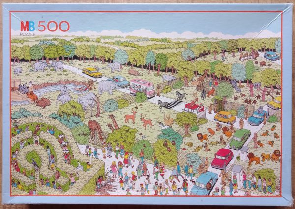 1000, Jumbo, The Zoo, Jan van Haasteren - Rare Puzzles