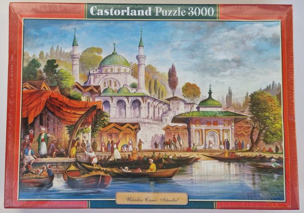 Vintage Falcon Supreme Puzzle 5000 pcs Sealed Bag Quiet Anchorage Alaska  Port