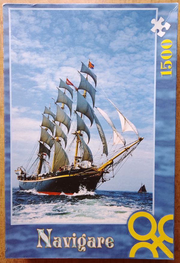 Viking Ship, 1500 Pieces, Educa