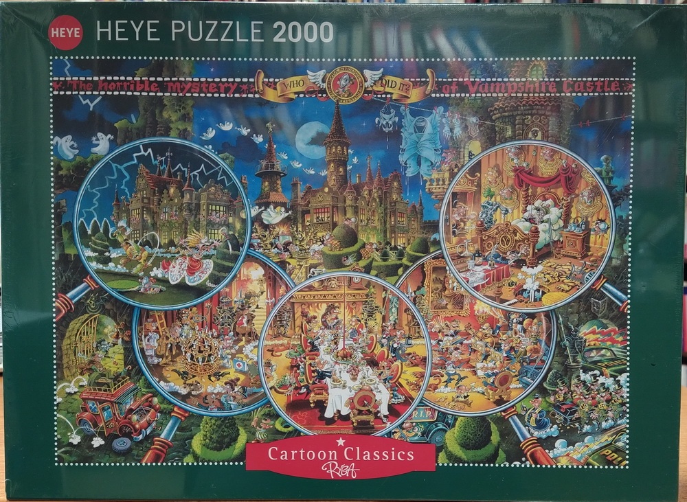 1500, Heye, Frei nach Spitzweg: Romantic Town - Rare Puzzles