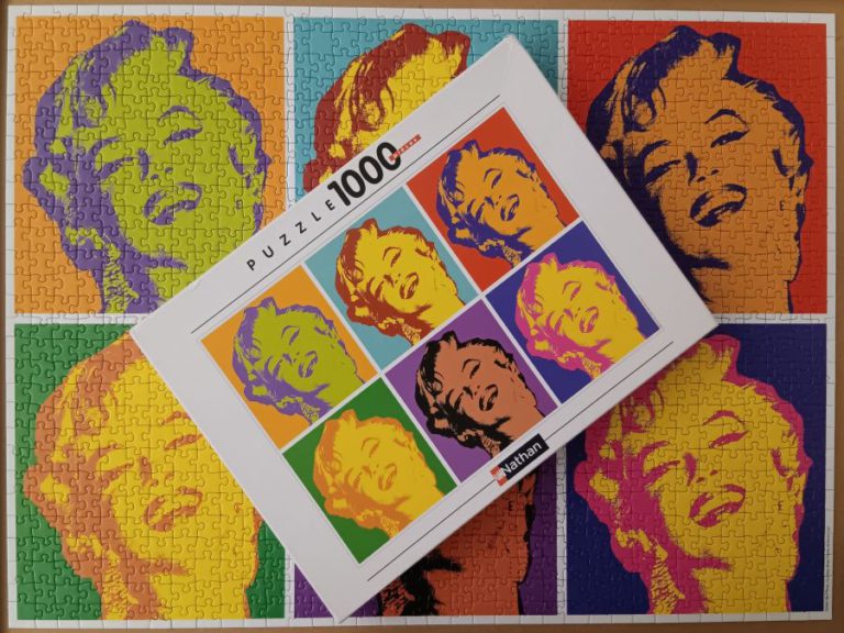 1000, Nathan, Marilyn Façon Pop Art, Sam Shaw - Rare Puzzles