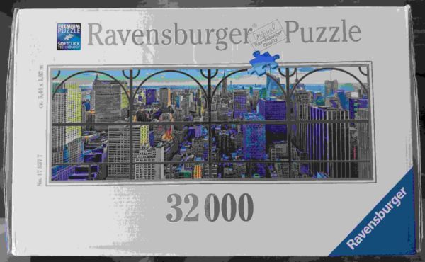 Rare Ravensburger 1000 piece puzzle - on sale Dream City, 2014