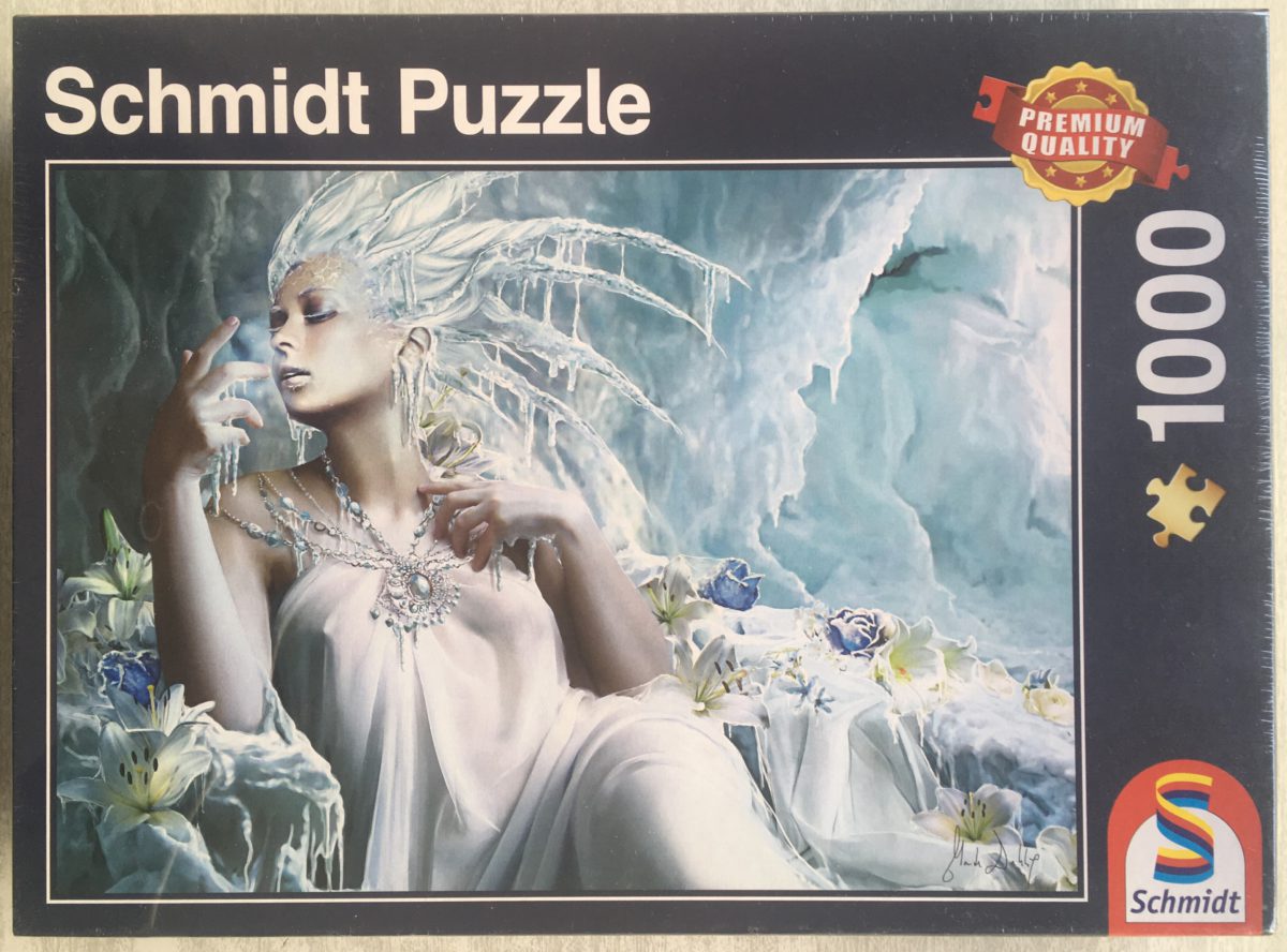 Schmidt Puzzle Ice Fairy 1000 Piece Jigsaw Puzzle Eisfee Marta newest Dahlig 58166