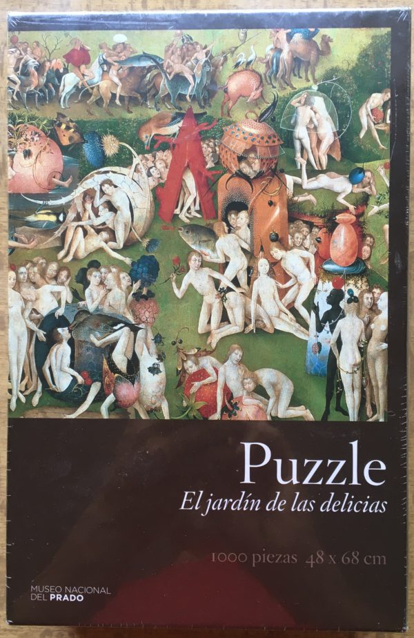 Puzzle el jardin de las delicias 1500 piezas online