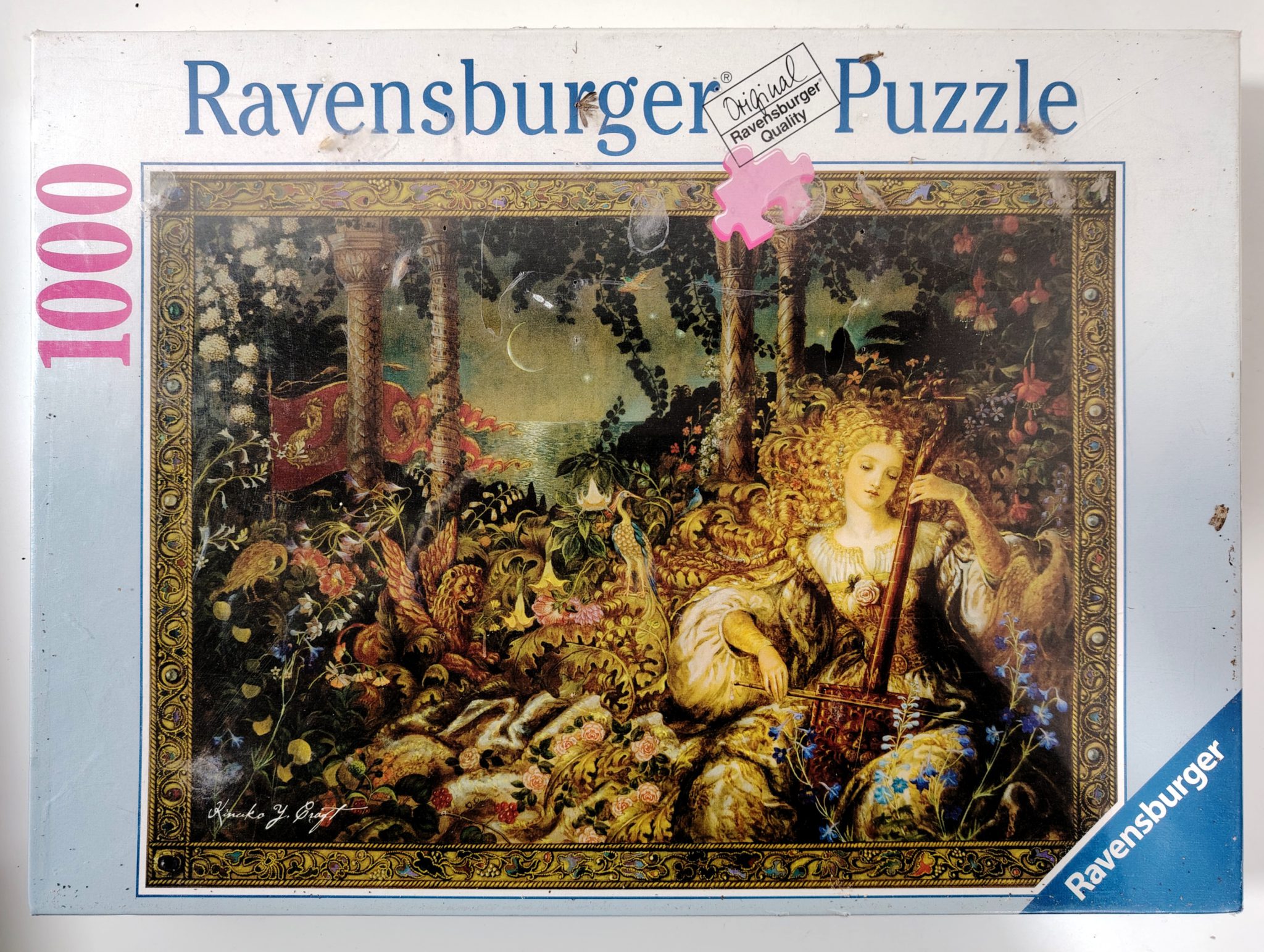 1000, Ravensburger, Serenade, Kinuko Yamabe Craft - Rare Puzzles